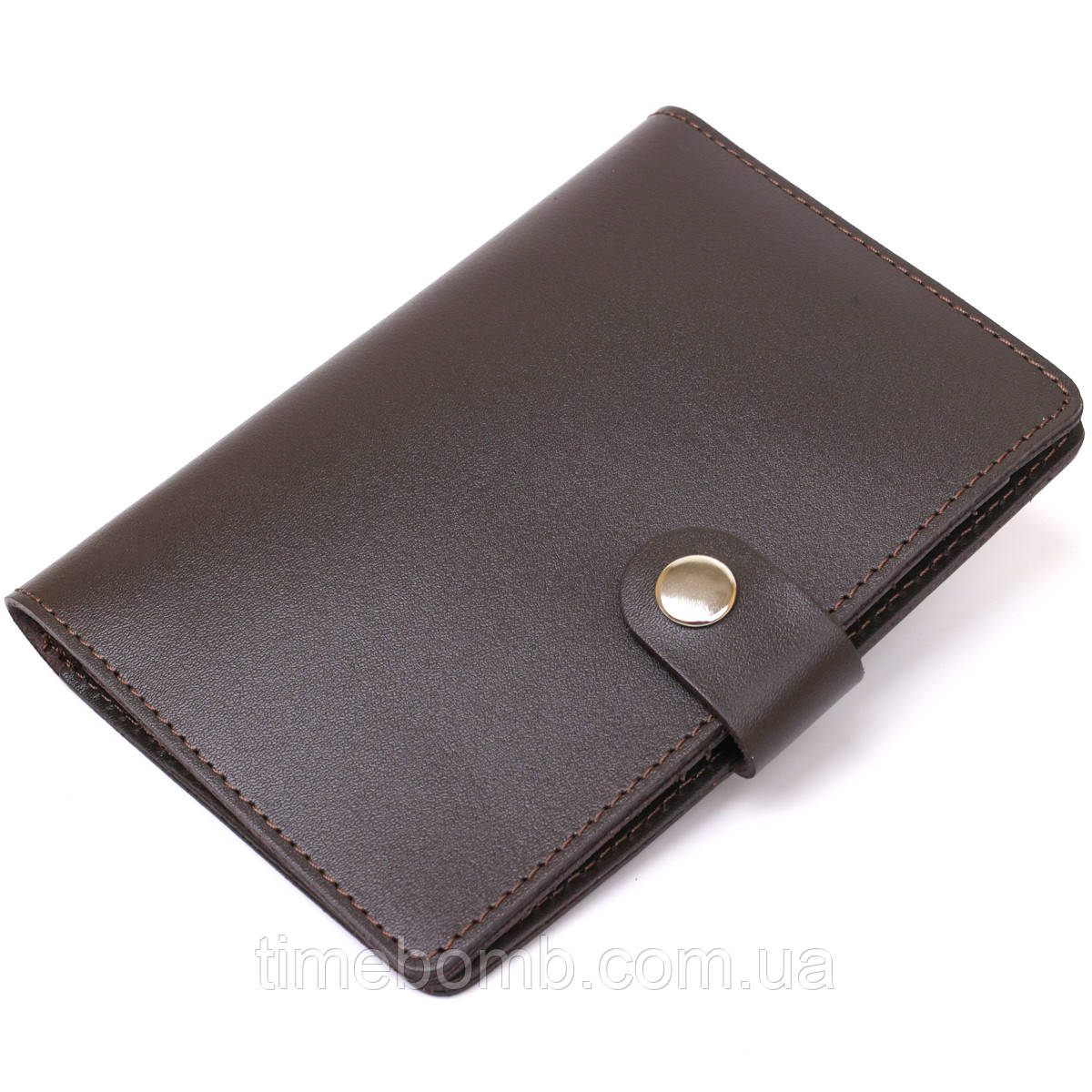 Чоловічий тревел-кейс із натуральної шкіри Shvigel 16525 Коричневий