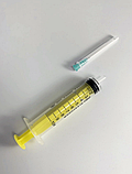 Шприц 10 мл з голкою 21G(0,8 х 40 мм) (Луер Сліп) Alexpharm, фото 3