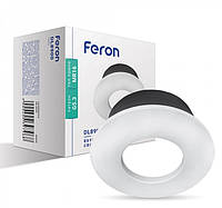Встраиваемый светильник влагозащищенный Feron DL8900 белый MR16/G5.3 круг, IP44