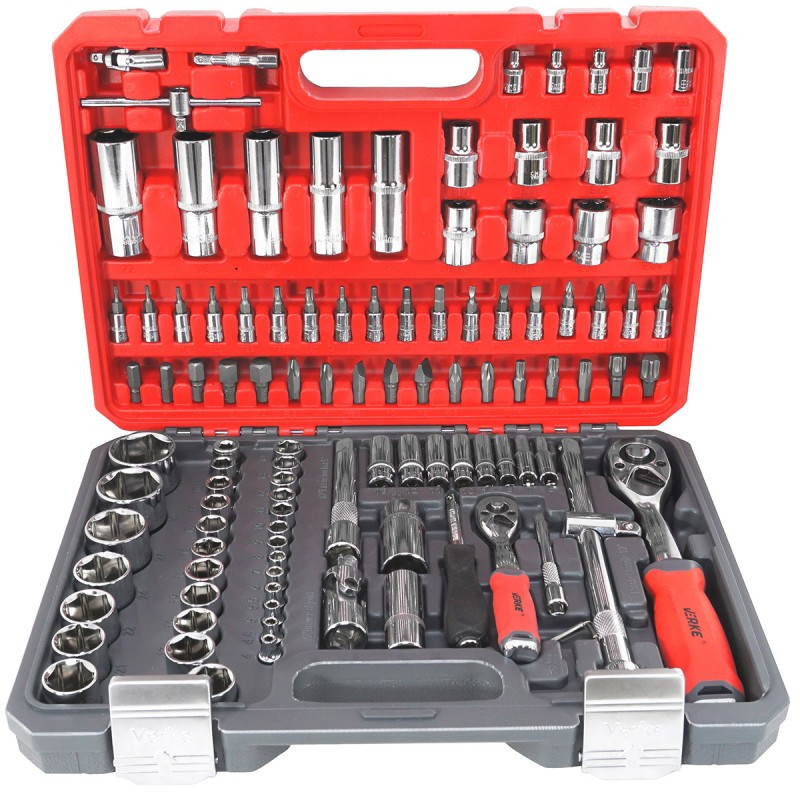 Набір торцевих ключів VERKE 108 елементів, фото 1