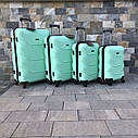 Валіза дорожня середня Bloom 147 M М'ятний, фото 4