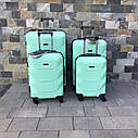 Валіза дорожня середня Bloom 147 M М'ятний, фото 5