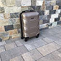 Валіза дорожня міні (ручна поклажа) Wings 147 XS Шампань, фото 3