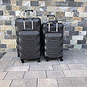 Валіза дорожня велика Bloom 147 L Графітовий, фото 5
