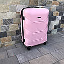 Валіза дорожня середня Bloom 147 M Рожевий, фото 3