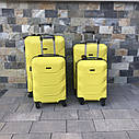 Валіза дорожня мала Wings 147 S Жовта, фото 5