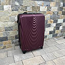 Валіза дорожня велика Wings 304 L Бордовий, фото 3