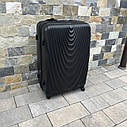 Валіза дорожня велика Wings 304 L Чорний, фото 3