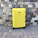 Валіза дорожня велика Wings 147 L Жовта, фото 2