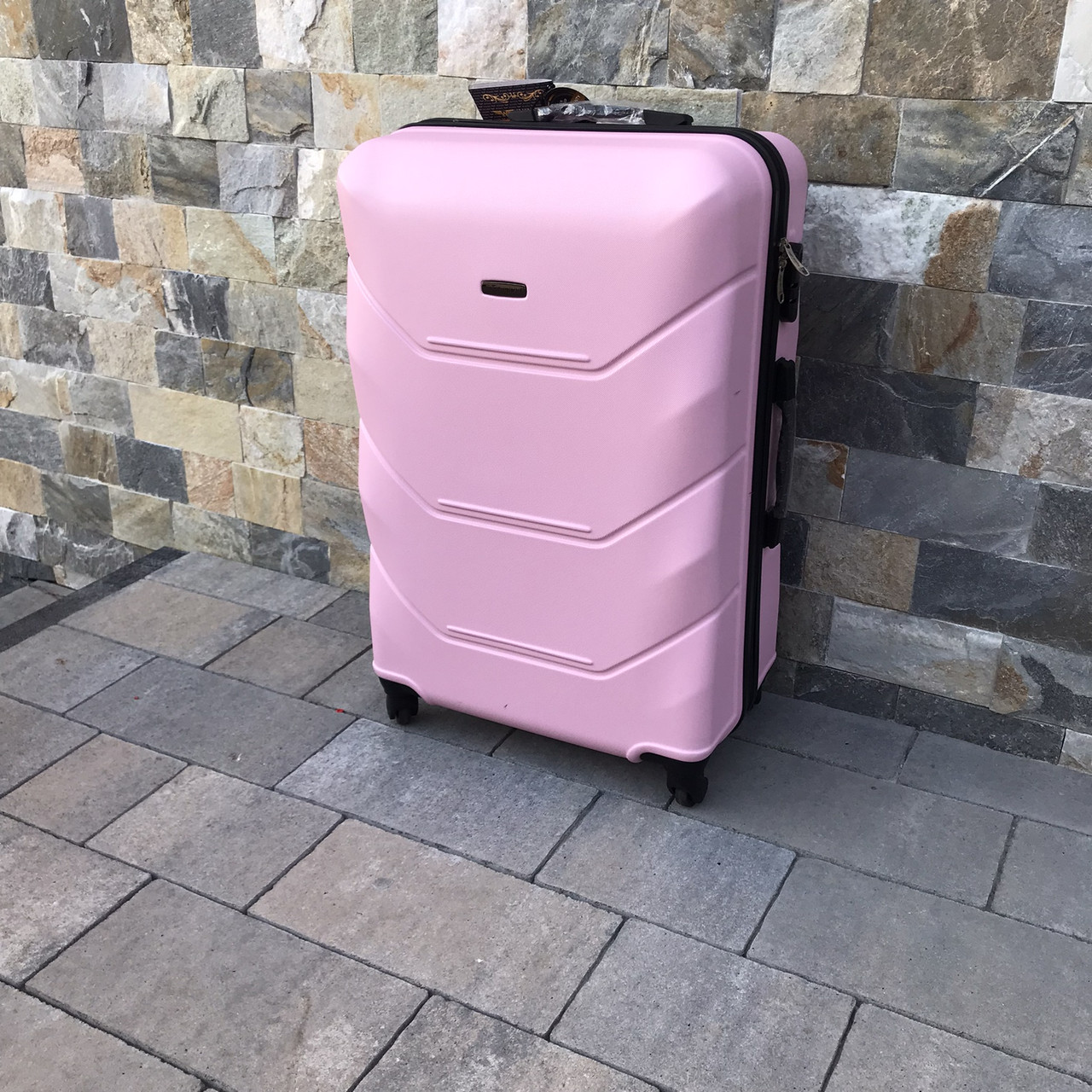 Валіза дорожня велика Wings 147 L Рожева, фото 1