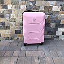 Валіза дорожня велика Wings 147 L Рожева, фото 2