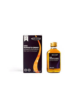 Олія чорного кмину сиродавлена 100мл Healthy Generation