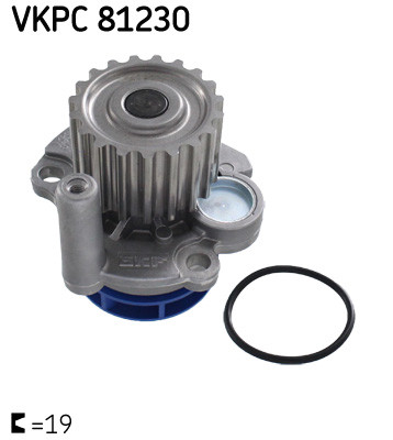Насос охолодження SKF VKPC 81230 AUDI, SEAT, SKODA, VW, VW (FAW) 03.2004-