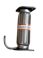 Гофра 45х200 3-шарова з фланцями Lanos 1,4 (EuroEx)