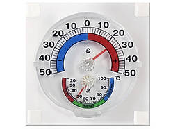 Термометр+гігрометр бiметалевий побутовий №ТГО-1/ТГО/0702