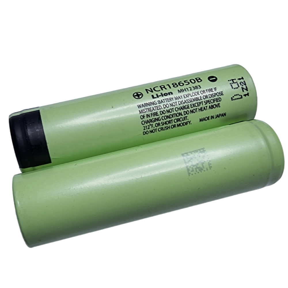 Акумулятор 18650 PANASONIC NCR18650B Li-ion 3400mAh 6.8A 4.2/3.6/2.5V GREEN, із захистом