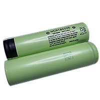 Аккумулятор 18650 PANASONIC NCR18650B Li-ion 3400mAh 6.8A 4.2/3.6/2.5V GREEN