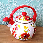 Чайник-емаль зі свистком Stenson MH-3592 2.2 л