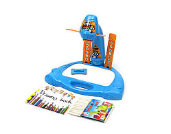 Проектор для малювання XD10, 24 слайди, альбом, фломастери