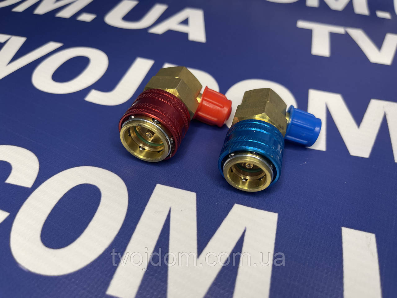 Муфти заправні QC-12А L/H (швидко знімні) 2шт., фото 1