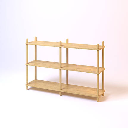 Полиця Dao #2-3 натуральний дуб TM Lovko, фото 1