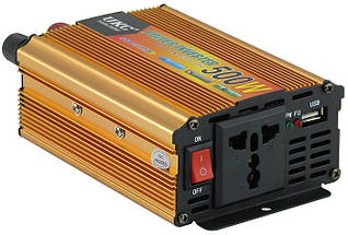 Інвертор UKC 500W SSK Перетворювач напруги автомобільний DC 12V-220V, фото 6