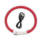 Універсальний світний нашийник для собак Trox TR-70 Червоний, фото 2