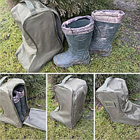 Сумка для транспортировки ботинок, сумка для рыбацких охотничьих сапог Acropolis СДО-5 Хаки