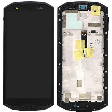 Дісплей + сенсорз передньою панеллю для Doogee S70/S70 Lite Black, фото 1