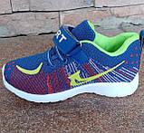 Кросівки яскраві текстильні "Nike Sport" ДШ, фото 4