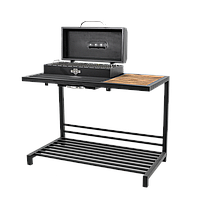 Мангал-барбекю на 12 шампуров BBQ desk Daddy Smoke 12 (1200х850х1060)