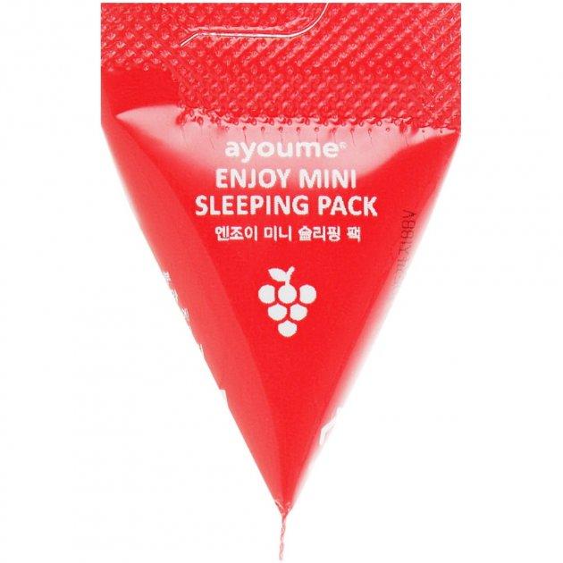 Омолоджуюча маска-пірамідка для особи Ayoume Enjoy Mini Sleeping Pack 3 г (252204)