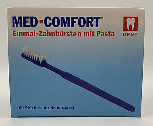 Набір зубна щітка + просочення (100 шт.)