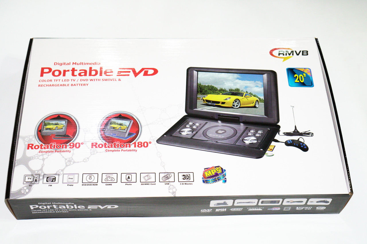 DVD Opera 1680 15,6" Портативний DVD-програвач USB SD