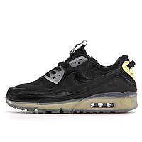 Мужские кроссовки Nike Air Max 90 Terrascape Black Yellow White, черные кроссовки найк аир макс 90 тераскейп