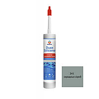 Герметик силиконовый Eskaro Duax Silicone 241 средне-серый 300мл