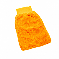 Оранжевая рукавица из микрофибры для чистки KochChemie