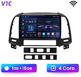 Junsun 4G Android магнітолу для hyundai Santa Fe 2 2006-2012 wifi, фото 4