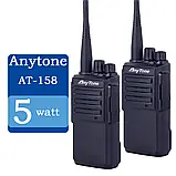 Портативна двостороння рація Anytone AT-158 1200 мАг, фото 8