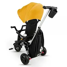Велосипед складаний триколісний Qplay Nova Plus Rubber 2024 (Desert Yellow), фото 4