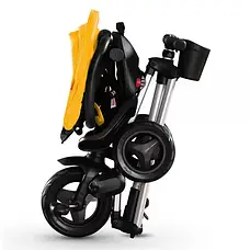 Велосипед складаний триколісний Qplay Nova Plus Rubber 2024 (Desert Yellow), фото 6