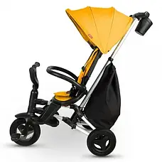 Велосипед складаний триколісний Qplay Nova Plus Rubber 2024 (Desert Yellow), фото 3