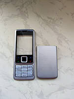 Корпус Nokia 6300 (стальной),металический,с клавиатурой RM-217