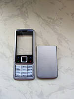 Корпус Nokia 6300 (сталевий), металічний, (З клавіатурою)  RM-217