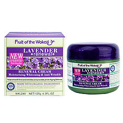 Крем для обличчя і тіла Wokali Lavender Renewal Moisturising Cream Whitening & Anti Wrinkle з лавандою 125 г