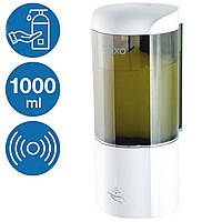 Дозатор жидкого мыла сенсорный Rixo Lungo SA014W автоматический бесконтактный диспенсер белый Италия 0,5 л