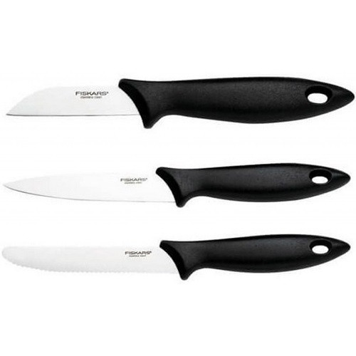 Набір 3 ножі Fiskars Essential Vegetable Knife Set (1023785)