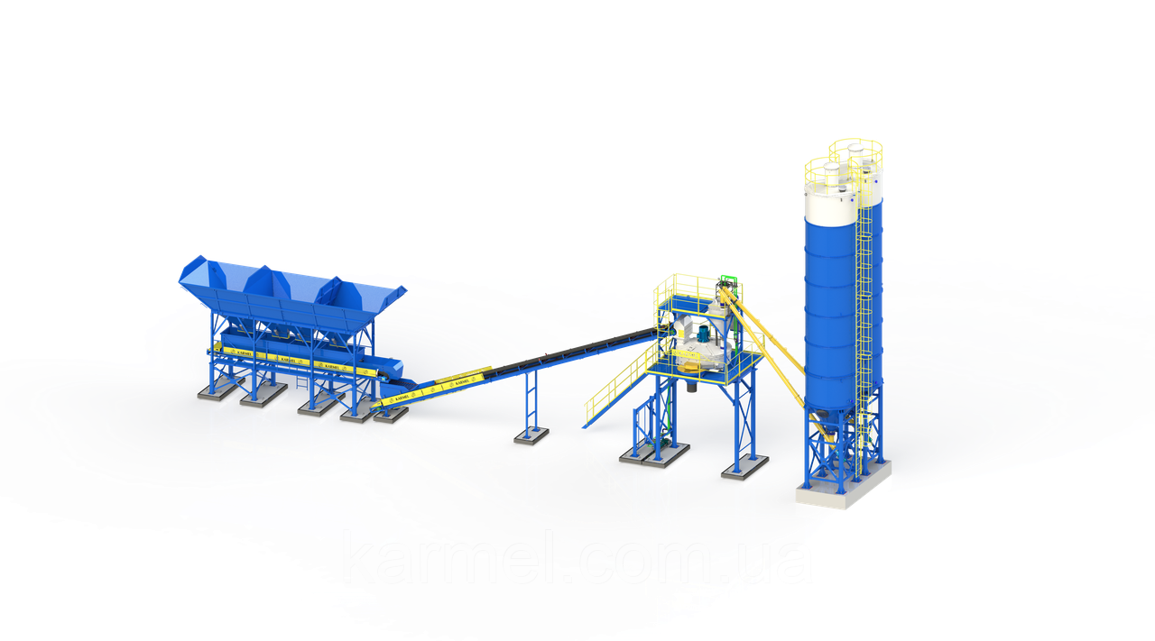 Бетонозмішувальна установка KARMEL 40К  PREMIUM PLANITARY (40 м.куб./год.)