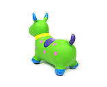 Дитячий надувний стрибун Собачка 54933 зелений, фото 3