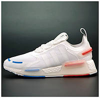 Женские кроссовки Adidas NMD V3 OG White Runner, белые кроссовки адидас нмд в3 раннер